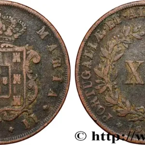 PORTUGAL - ROYAUME DE PORTUGAL - MARIE II 20 Reis 1849 fwo_869051 Monde Exclusif