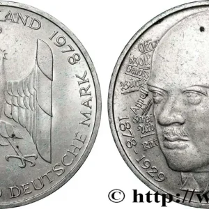 ALLEMAGNE 5 Mark Proof Gustav Stresemann 1978 Munich fwo_822889 Monde Bon Plan