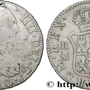 Édition Limitée ESPAGNE 2 Reales Charles IV 1800 Madrid fwo_833377 Monde