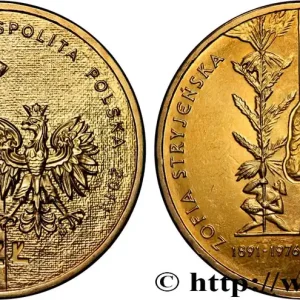 Artisanat POLOGNE 2 Zlote série peintres des 19e et 20e siècles : aigle / Zofia Stryjenska 2011 Varsovie fwo_837822 Monde