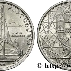 PORTUGAL 20 Escudos Pont Salazar de Lisbonne 1966 fwo_845362 Monde Livraison Mondiale