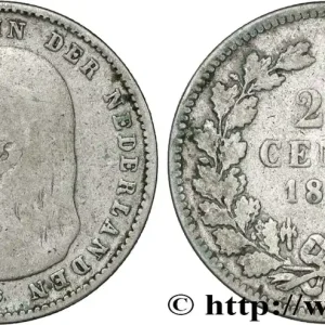 Commander Vite PAYS-BAS 25 Cents Wilhelmina 1895 Utrecht fwo_846170 Monde