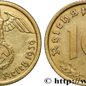 Bon Plan ALLEMAGNE 10 Reichspfennig 1939 Berlin fwo_857220 Monde