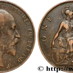 Livraison Express ROYAUME-UNI 1 Penny Edouard VII 1905 fwo_858255 Monde