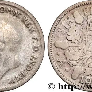 Quantité Limitée ROYAUME-UNI 6 Pence Georges V 1931 fwo_858932 Monde