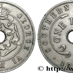 RHODÉSIE DU SUD 1 Penny Georges VI 1942 fwo_860800 Monde Marque