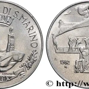 Prix Bas SAINT-MARIN 10 Lire les trois tours / “la conquête sociale” 1982 Rome fwo_862629 Monde