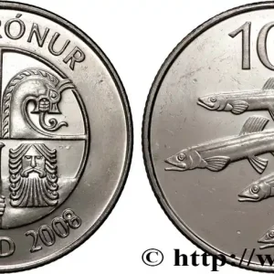 ISLANDE 10 Kronur 4 capelans 2008 fwo_863714 Monde Réduction