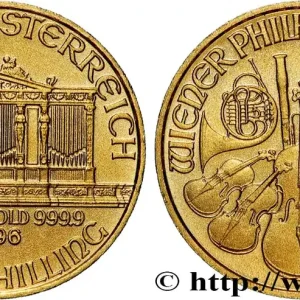 OR, PALLADIUM ET PLATINE INVESTISSEMENT 1/10 Oz - 200 Schilling LE PHILARMONIQUE DE VIENNE 1996 Vienne fwo_869840 Monde Artisanat