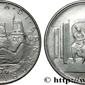 SAINT-MARIN 100 Lire 3 tours / sécurité sociale : famille réunie 1976 Rome fwo_871070 Monde Livraison Gratuite