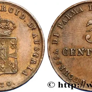 ITALIE - DUCHÉ DE PARME DE PLAISANCE ET DE GUASTALLA - MARIE-LOUISE D'AUTRICHE 3 Centesimi 1830 Milan fwo_436615 Monde Marque