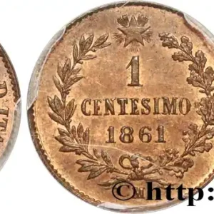 ITALIE - ROYAUME D'ITALIE - VICTOR-EMMANUEL II 1 Centesimo Victor Emmanuel II 1861 Milan fwo_646927 Monde Prix Réduit
