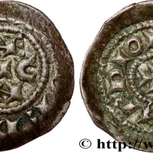 Pas Cher ITALIE - HENRI III, IV OU V DE FRANCONIE Denier n.d. Milan fwo_703137 Monde