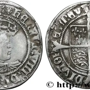 Nouveauté ANGLETERRE - ROYAUME D'ANGLETERRE - HENRY VIII Gros (Groat) 1526-1529 Londres fwo_853212 Monde