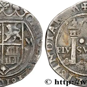 Tendance AMÉRIQUE ESPAGNOLE - ROYAUME D'ESPAGNE - JEANNE ET CHARLES 2 Reales n.d. Mexico fwo_864278 Monde