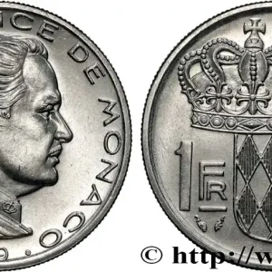 Prix Réduit MONACO 1 Franc Rainier III 1979 Paris fwo_870205 Monde