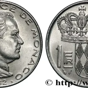 Livraison Express MONACO 1 Franc Rainier III 1982 Paris fwo_870217 Monde