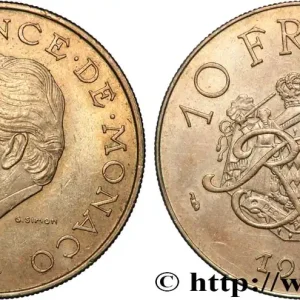 MONACO 10 Francs Rainier III 1978 Paris fwo_870482 Monde Acheter En Ligne