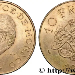MONACO 10 Francs Rainier III 1978 Paris fwo_870485 Monde Quantité Limitée