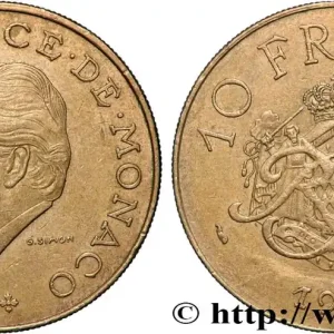 Dernier Modèle MONACO 10 Francs Rainier III 1979 Paris fwo_870489 Monde