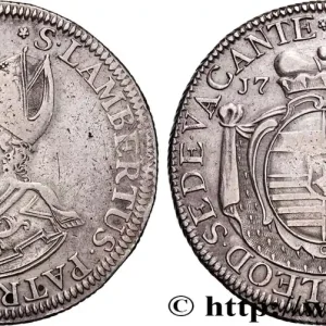 LIÈGE - PRINCIPAUTÉ ÉPISCOPALE DE LIÈGE - SIÈGE VACANT Patagon ou écu 1724 Liège fwo_869662 Monde Vente Directe