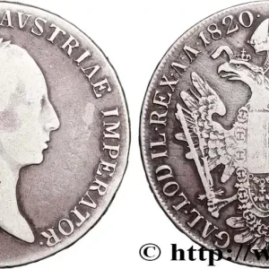 AUTRICHE - FRANÇOIS D'AUTRICHE Thaler 1820 Vienne fwo_870498 Monde Prix Bas