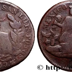 Premium MEXIQUE 1/8 Real San Luis Potosi 1859 San Luis Potosi fwo_870640 Monde