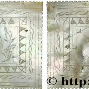 Exclusif CHINE Jeton de jeux en nacre XIXe fwo_783985 Monde