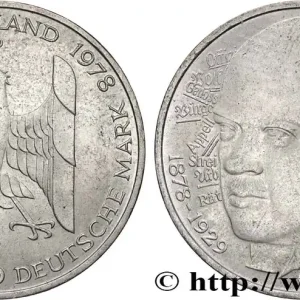 ALLEMAGNE 5 Mark Proof Gustav Stresemann 1978 Munich fwo_822890 Monde Vente Flash