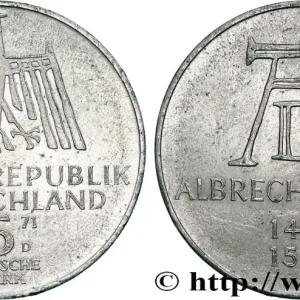 ALLEMAGNE 5 Mark / Albrecht Dürer 1971 Munich fwo_822922 Monde Livraison Gratuite