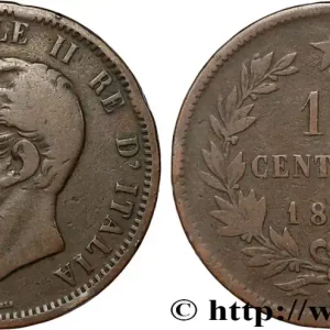 ITALIE 10 Centesimi Victor Emmanuel II 1862 Milan fwo_832771 Monde Artisanat