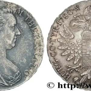 AUTRICHE 1 Thaler (REFRAPPE) Marie-Thérèse 1780 Vienne fwo_839318 Monde Marque