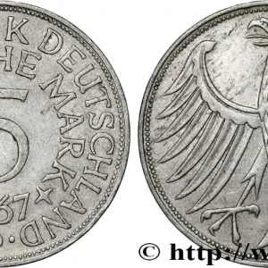 ALLEMAGNE 5 Mark 1967 Munich fwo_856439 Monde Remise