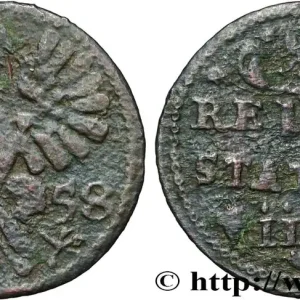 Prix Bas ALLEMAGNE - AIX-LA-CHAPELLE 4 Heller ville de Aachen aigle 1758 fwo_856571 Monde