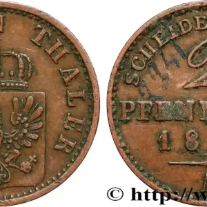 Meilleur Choix ALLEMAGNE - PRUSSE 2 Pfenninge 1867 Berlin fwo_858731 Monde
