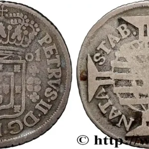 BRÉSIL - PIERRE II DU PORTUGAL 320 Réis 1701 Pernambuco fwo_860030 Monde Satisfait Ou Remboursé