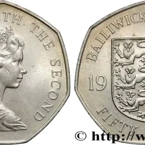 JERSEY 50 Pence 1981 fwo_860478 Monde Offre Du Jour