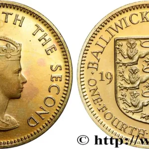 Expédié Aujourd’hui JERSEY 1/4 Shilling Proof Élisabeth II 1957 fwo_860519 Monde