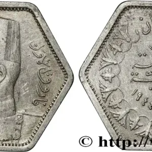 Bon Plan ÉGYPTE 2 Piastres Roi Farouk an AH1363 1944 fwo_865576 Monde