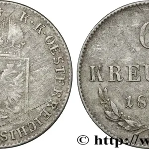 Petit Prix AUTRICHE 6 Kreuzer 1848 Vienne fwo_865641 Monde