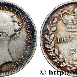 Achetez Aujourd’hui ROYAUME-UNI 3 Pence Victoria “Bun Head” 1874 fwo_867324 Monde