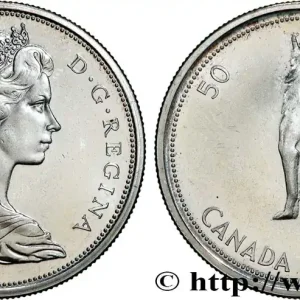 Commander Vite CANADA 50 Cents centenaire de la Confédération 1967 Ottawa fwo_867358 Monde