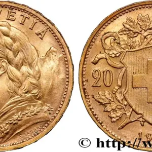 Achetez Aujourd’hui OR, PALLADIUM ET PLATINE INVESTISSEMENT 20 Francs or "Vreneli" 1947 Berne fwo_867714 Monde