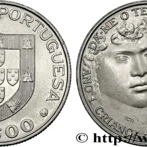 Édition Limitée PORTUGAL 25 Escudos Année internationale de l’enfance : emblème / enfant 1979 fwo_869193 Monde