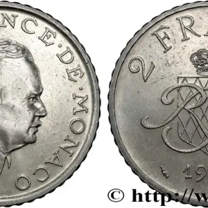 Meilleure Qualité MONACO 2 Francs Rainier III 1982 Paris fwo_870107 Monde