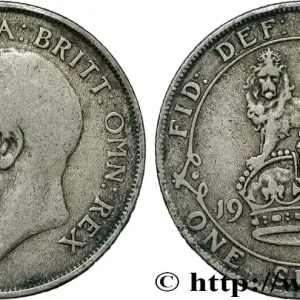 ROYAUME-UNI 1 Shilling Georges V 1921 Londres fwo_872242 Monde Vente Flash