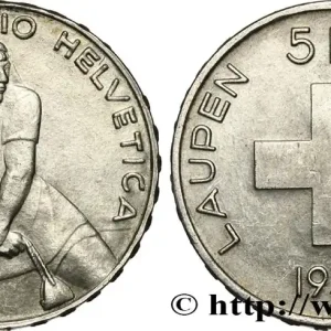 Top Vente SUISSE 5 Francs 600e anniversaire de la bataille de Laupen 1939 Berne fwo_611337 Monde