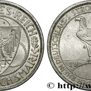 ALLEMAGNE 3 Reichsmark Libération de la Rhénanie 1930 Munich fwo_872405 Monde Offre Spéciale