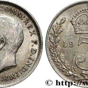 Nouvelle Collection ROYAUME-UNI 3 Pence Georges V 1912 fwo_872691 Monde