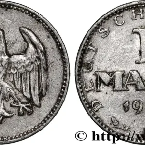 Offre Limitée ALLEMAGNE 1 Mark aigle 1924 Stuttgart fwo_835578 Monde